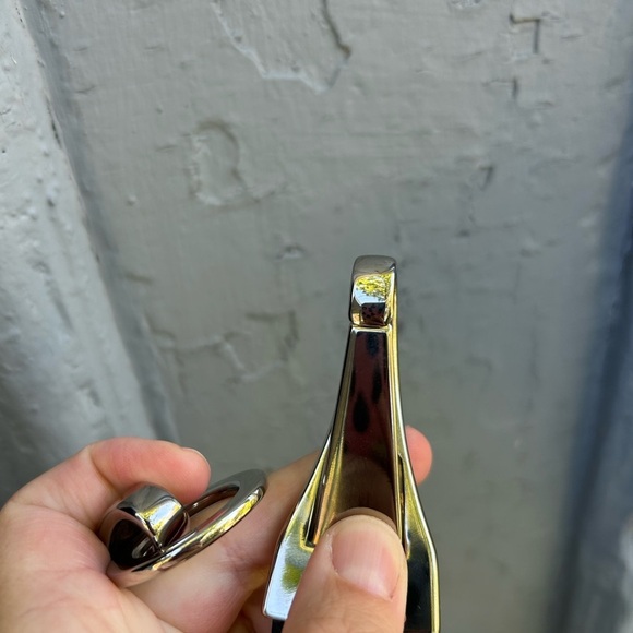 Suzi Roher black patent stretch belt, medium - Picture 4 of 7